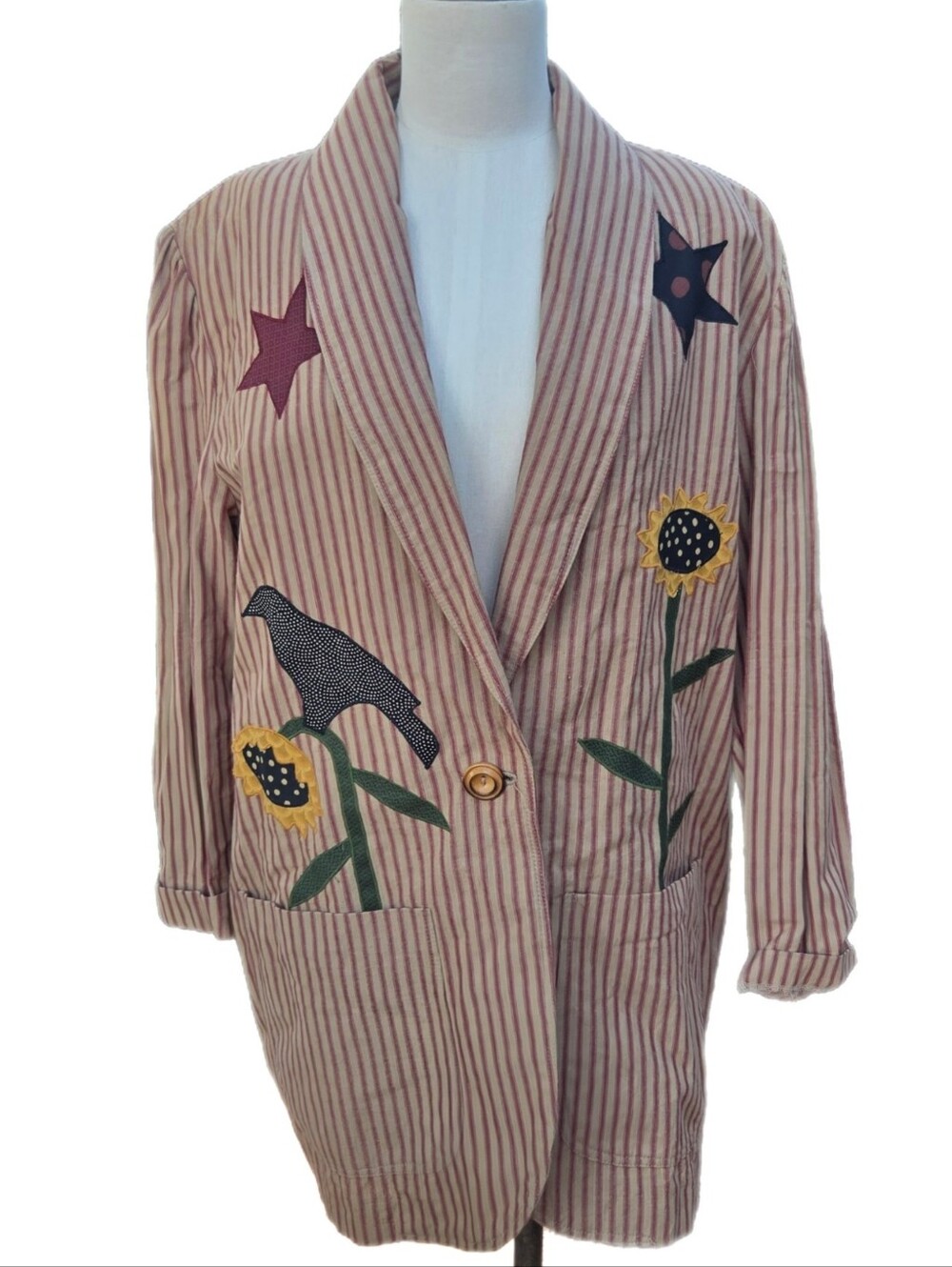 Calico Collectables Striped Blazer